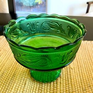 Vintage EO Brody pedestal dish